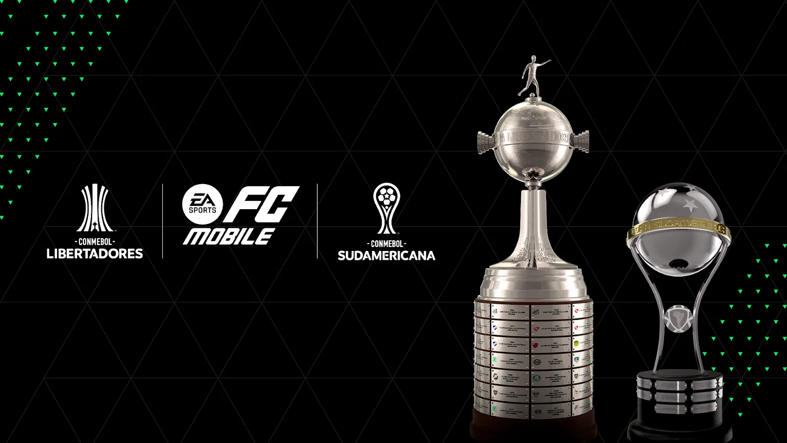 Torneios da Conmebol estarão disponíveis no EA Sports FC Mobile