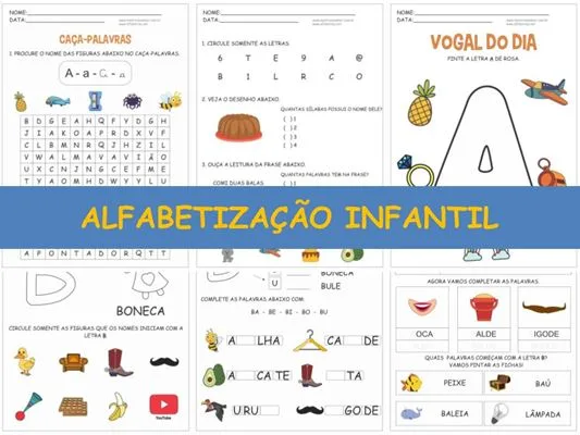 Como e quando tem início o processo de alfabetização infantil?