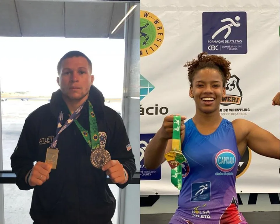 Lutadores capixabas conquistam vaga na seleção brasileira de wrestling