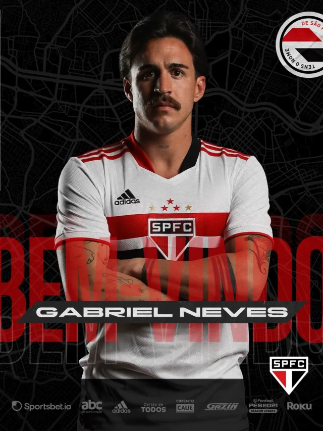 São Paulo contrata meio-campista uruguaio Gabriel Neves por empréstimo