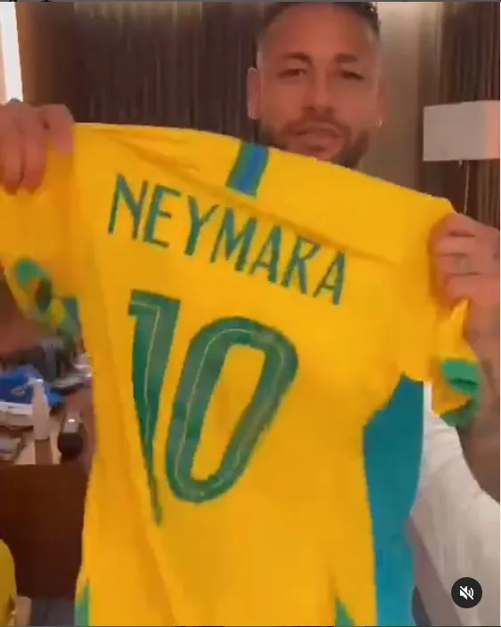 VÍDEO | Neymar envia camisa personalizada da seleção para capixaba Neymara Carvalho