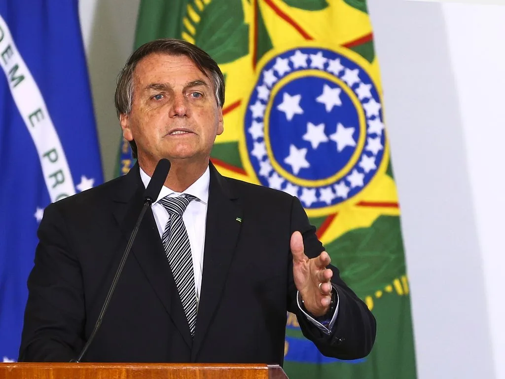 O presidente Jair Bolsonaro participa de cerimônia de lançamento de programa de qualificação do atendimento de agentes comunitários de saúde, o “Saúde com Agente”.