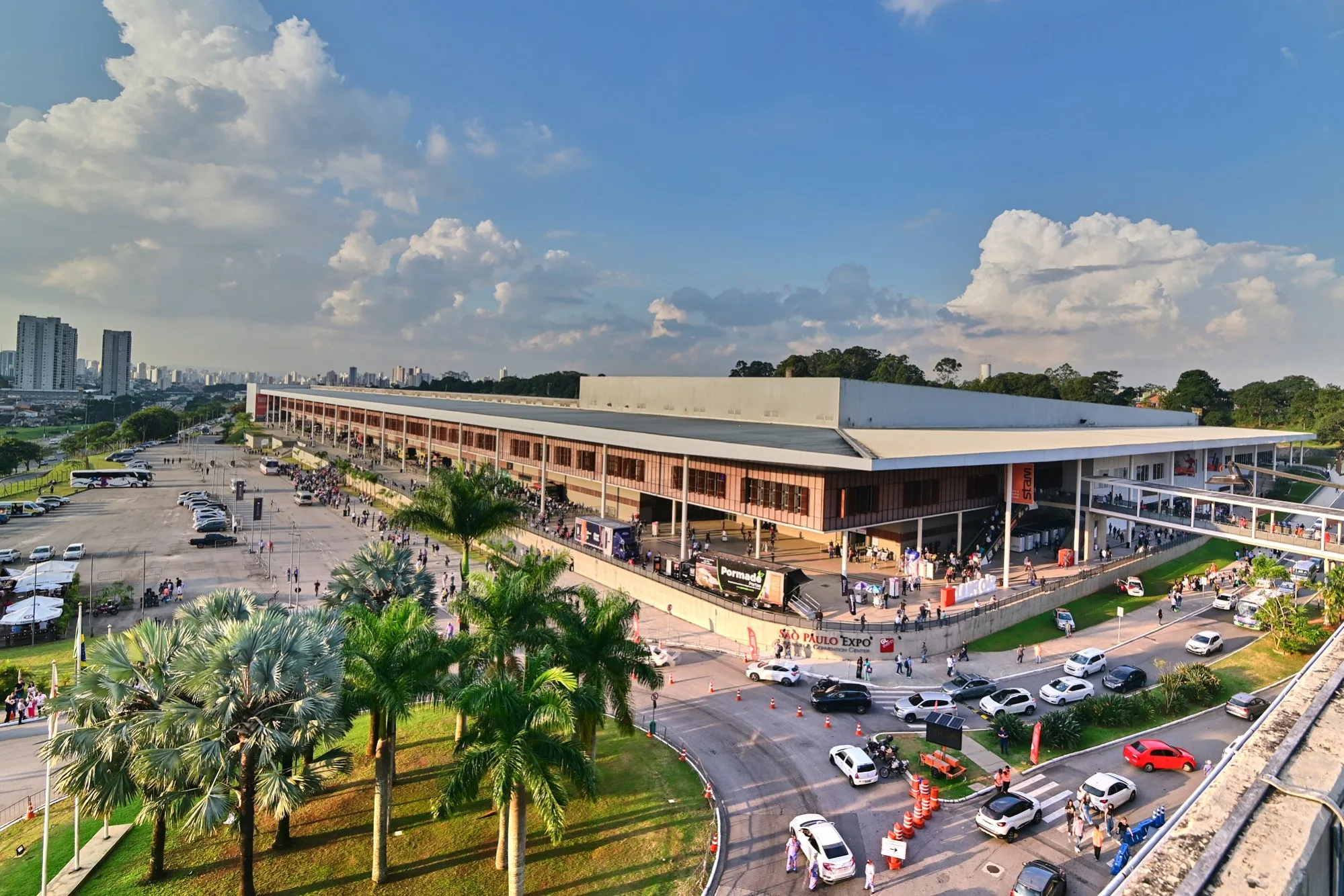 São Paulo Expo, onde acontecerá a maior feira da construção civil da América Latina, entre 2 e 5 de abril. Foto Divulgação site Feicon.