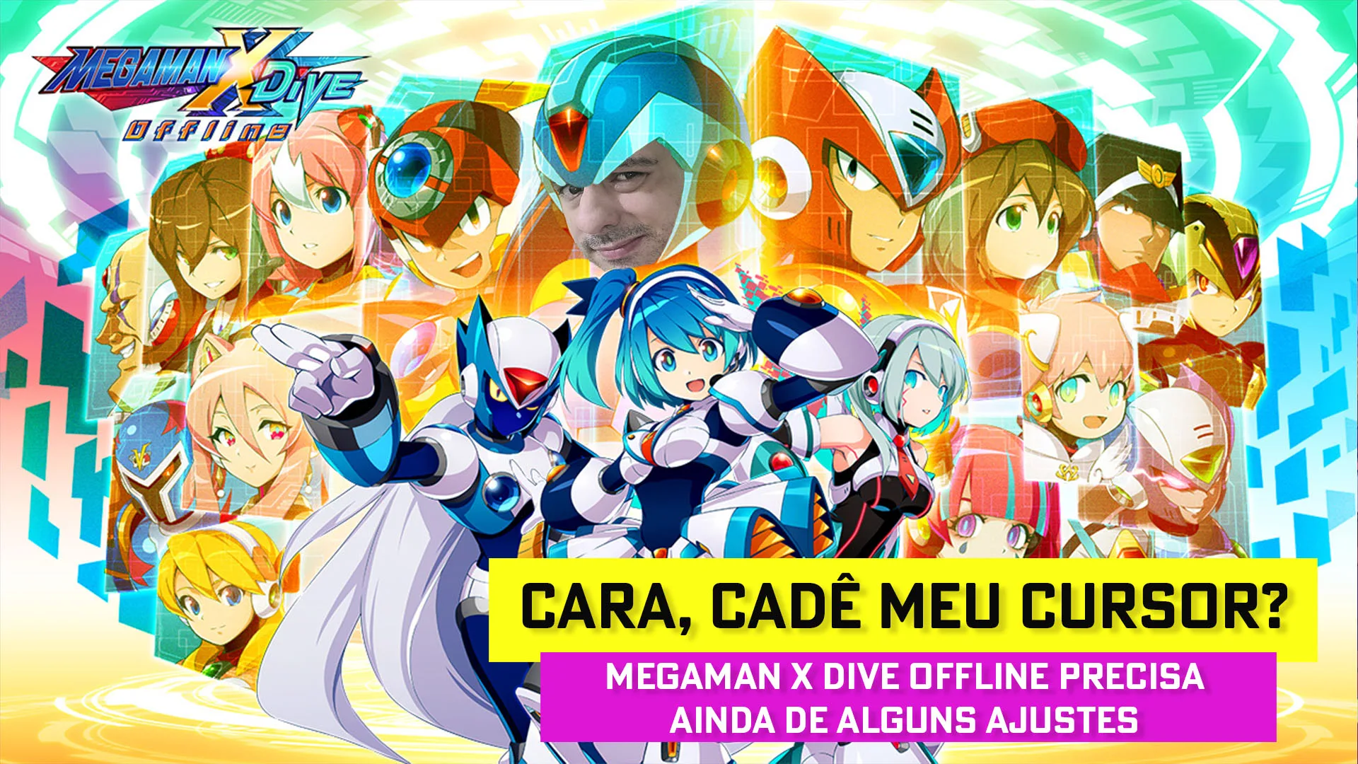 VÍDEO | Podia ser melhor? Confira Mega Man X Dive Offline