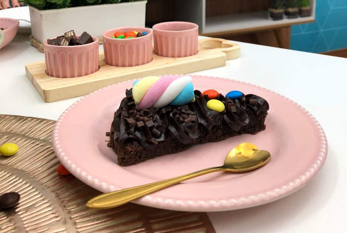 Receita fácil de brownie