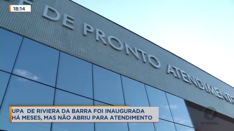 Unidade de Saúde é inaugurada mas não atende ninguém