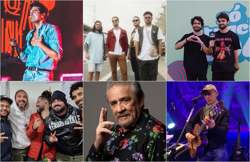 Luan Santana, Lagum, Maneva, Cat Dealers, Zé Ramalho e Zeca Baleiro fazem show em Vitória. Veja as datas