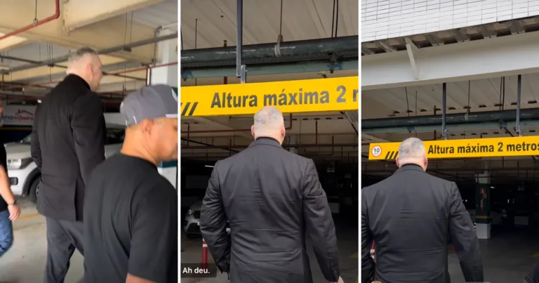 Musculoso, padre Marcelo Rossi quase entala em estacionamento: "Não entro"