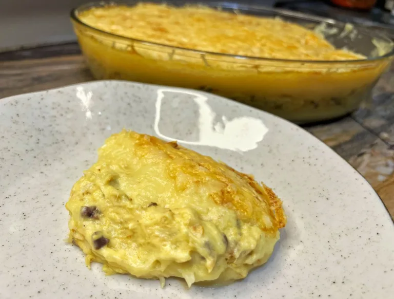 Aprenda a fazer um escondidinho de bacalhau super cremoso