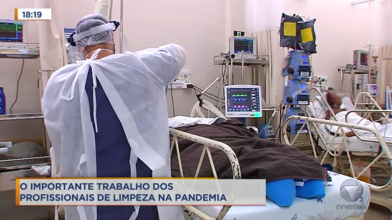 O importante trabalho dos profissionais de limpeza na pandemia