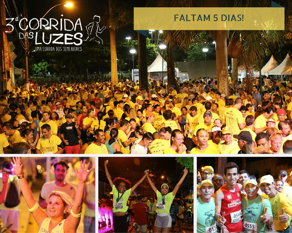 Corrida das Luzes: pioneirismo e novas experiências a cada edição!