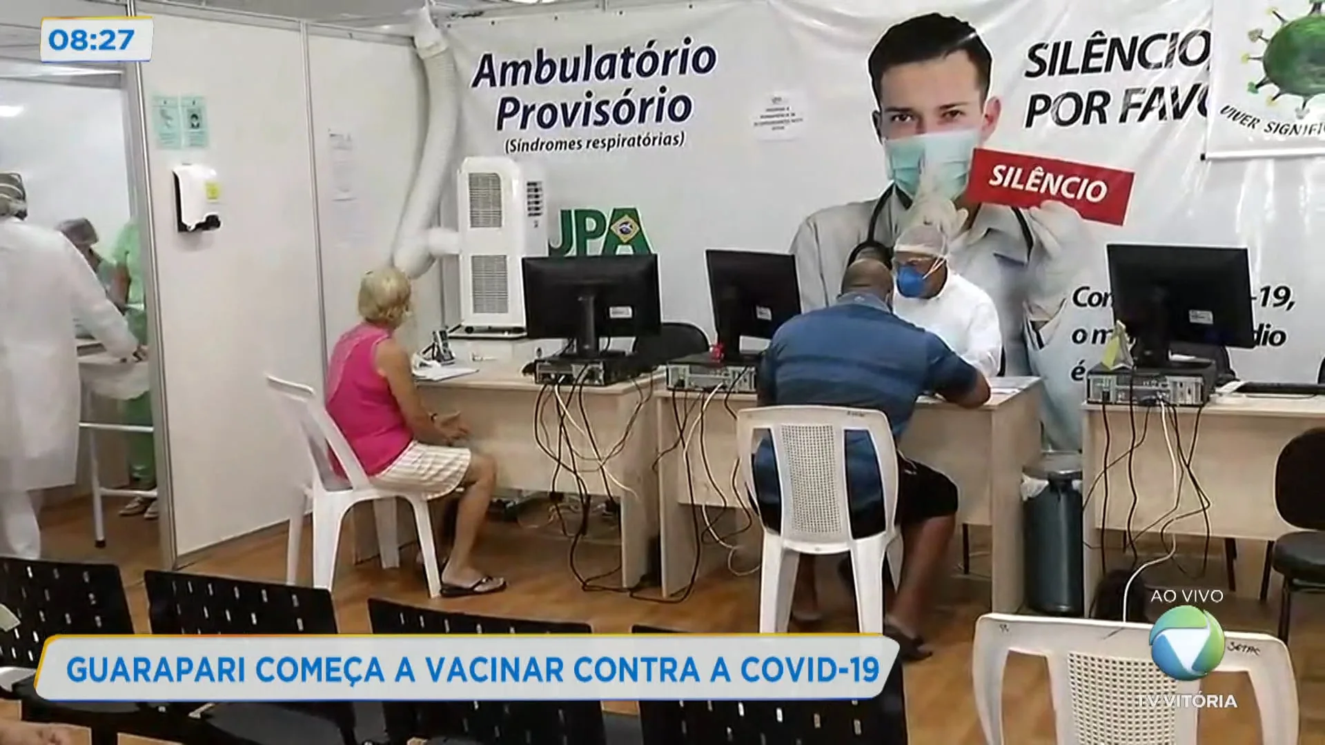 Guarapari começa a vacinar contra a Covid-19