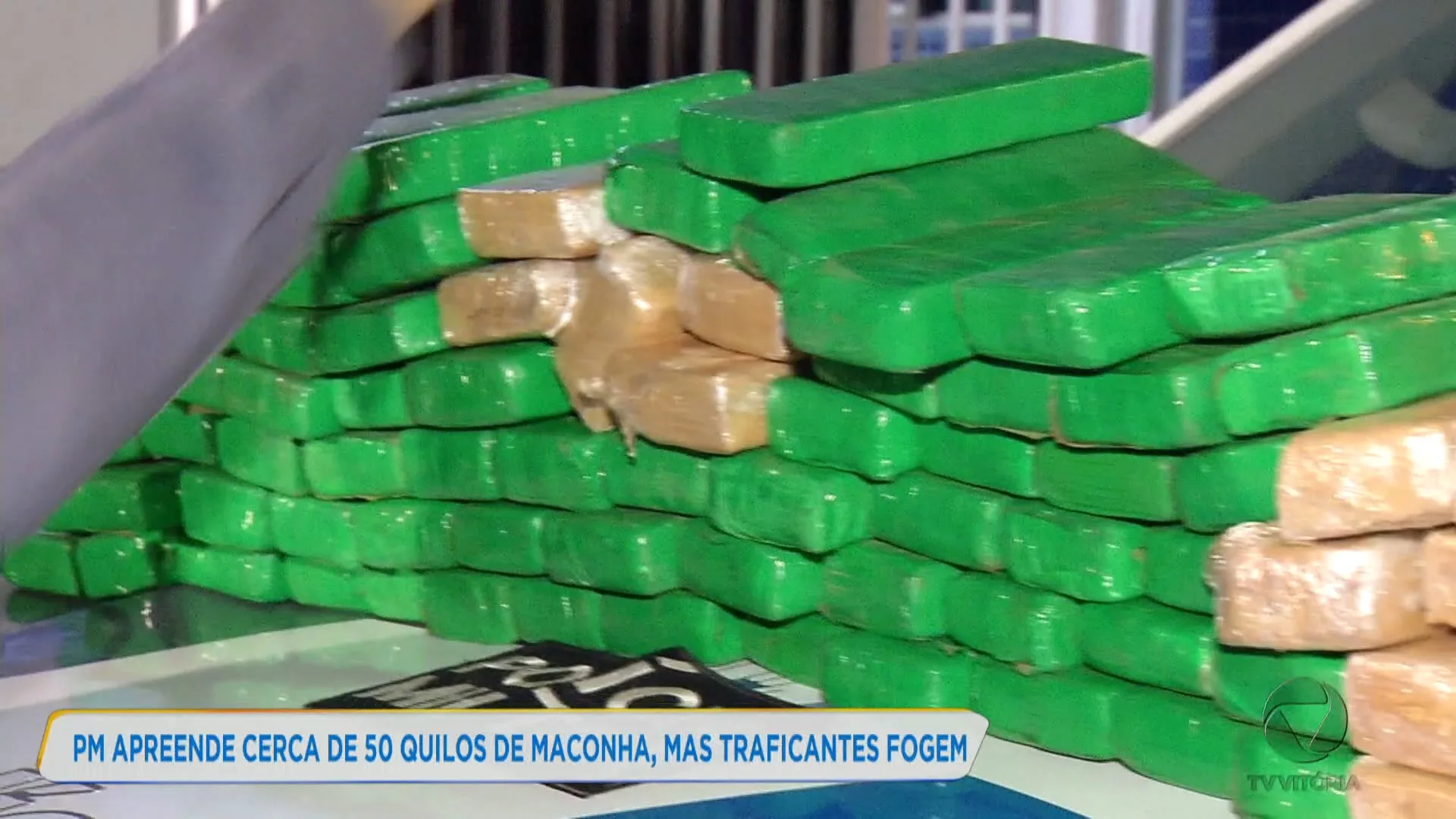 Polícia Militar apreende cerca de 50kg de maconha em Vila Velha