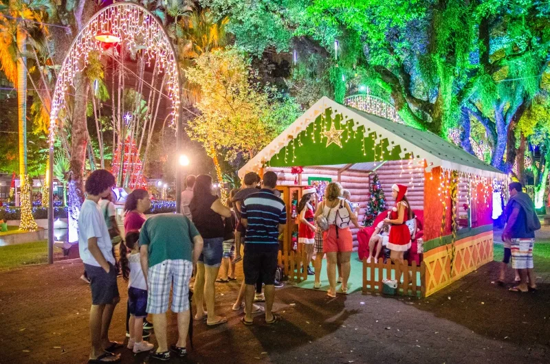 Iluminação de Natal Parque Moscoso