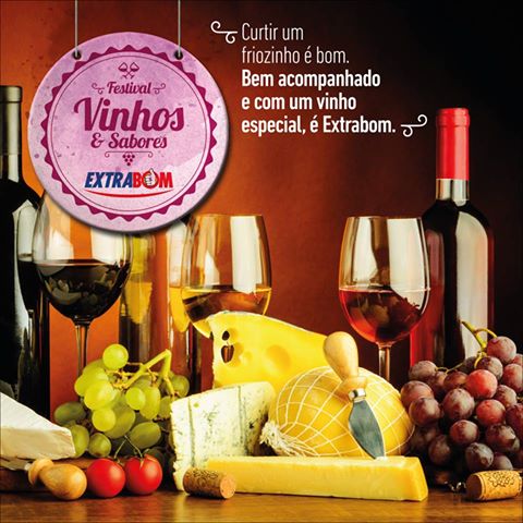 Extrabom cria  o Festival Vinhos & Sabores