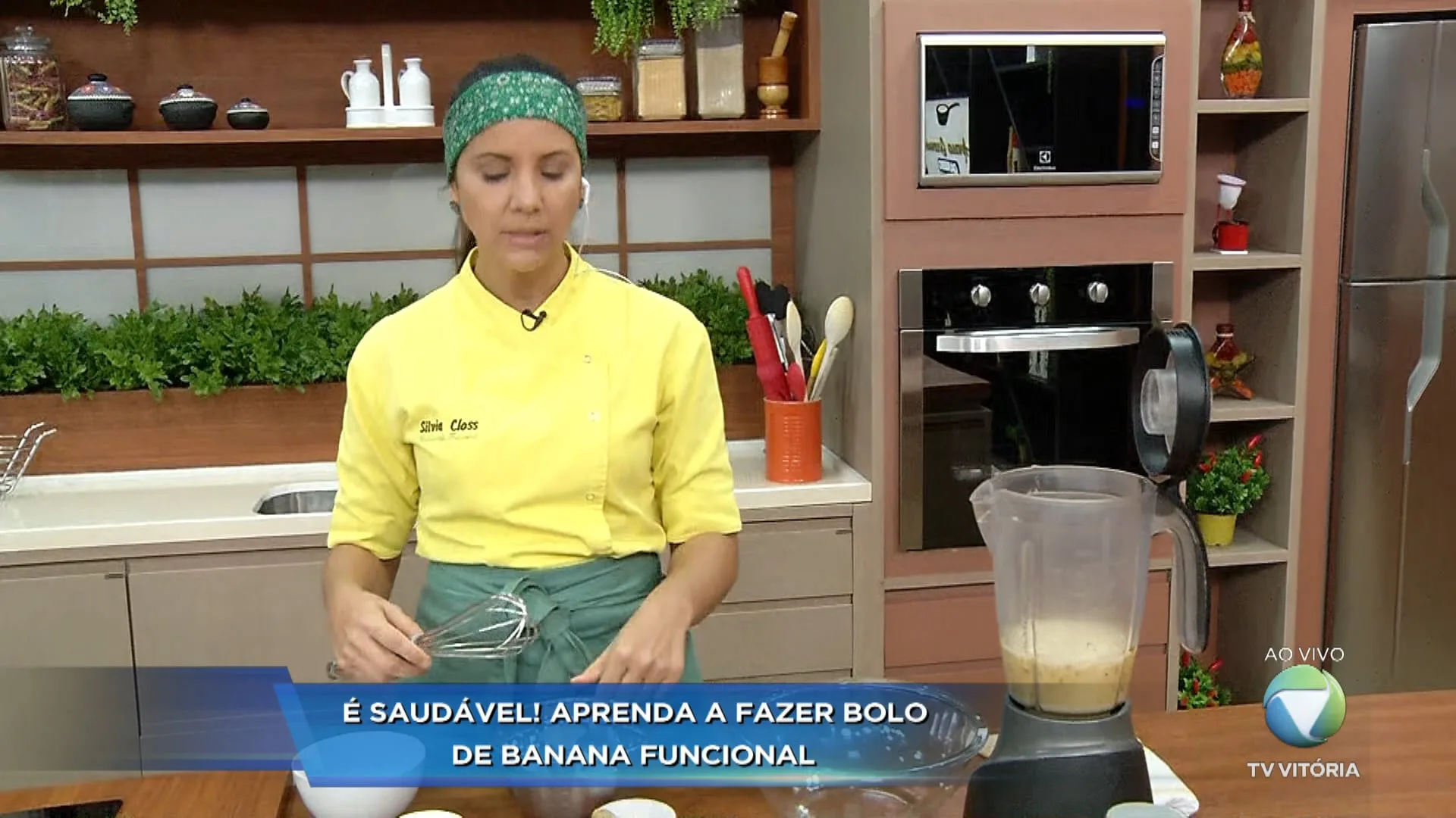 Espaço Gourmet: bolo de banana funcional