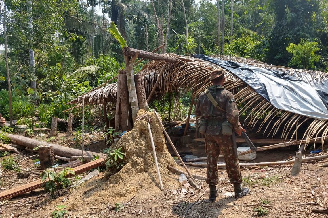 Operação de Garantia da Lei e da Ordem Verde Brasil sob a Coordenação da 17ª Brigada de Infantaria de Selva e com a participação de Órgãos Estaduais e Federais, para combate a incêndios em vegetação e repressão a delitos ambientais