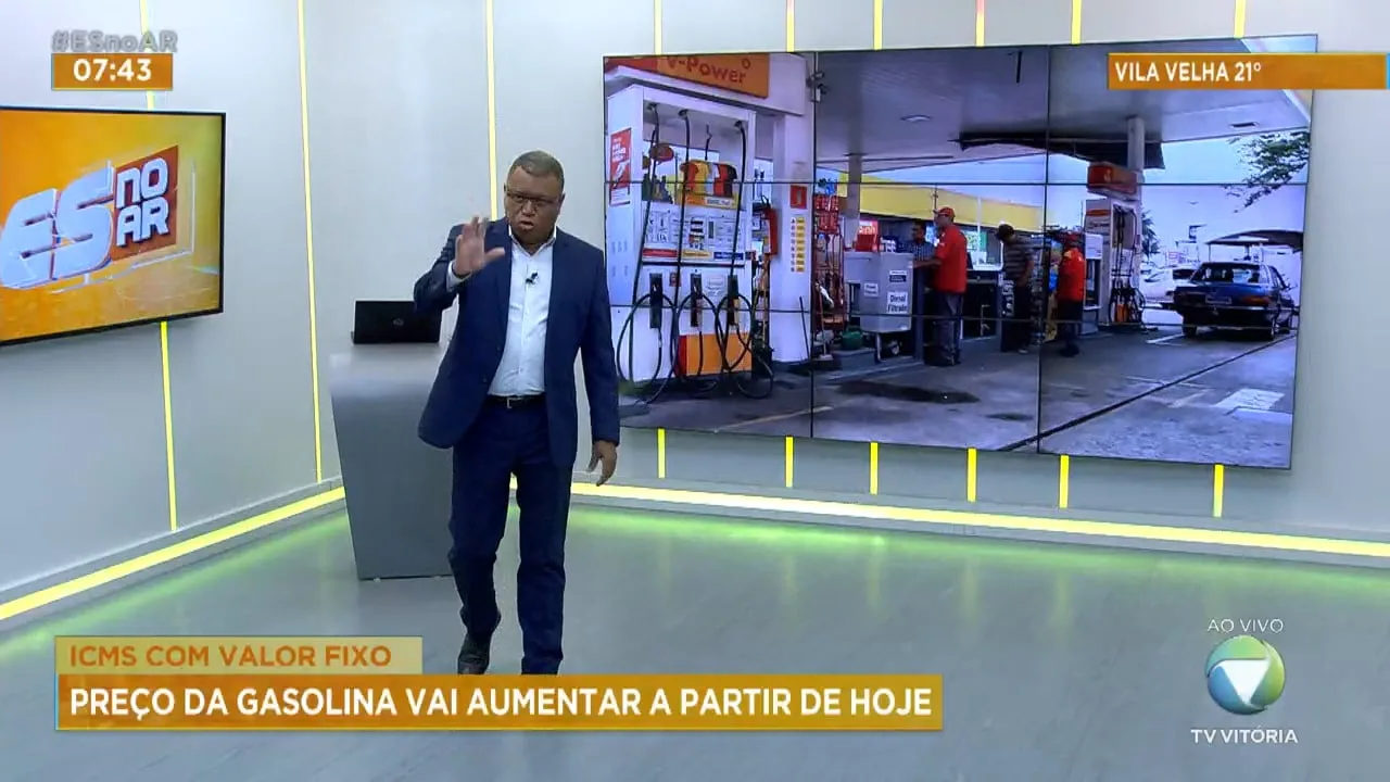 Preço da gasolina aumenta com novo ICMS