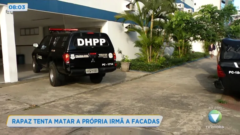Irmão mata a própria irmã a facadas