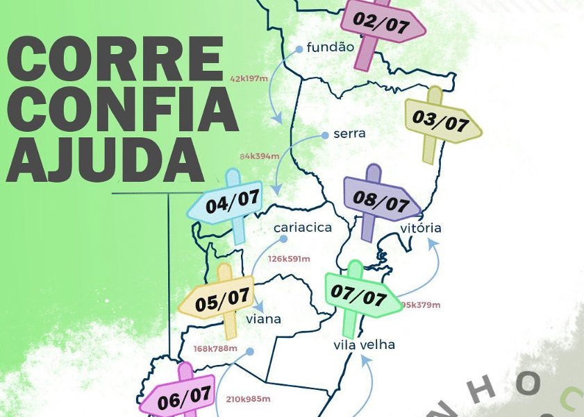 Ultramaratonista Edinho entra na reta final de preparação para correr 7 maratonas em uma semana