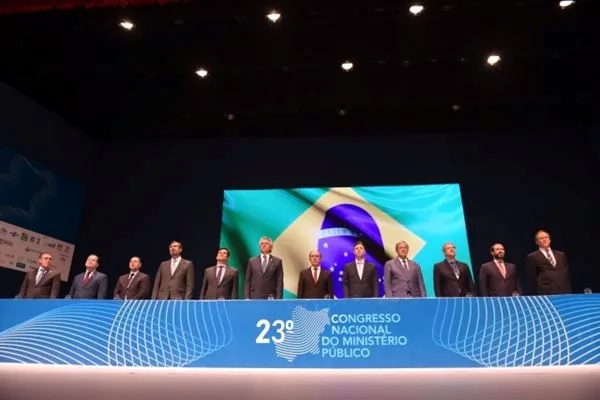 Luiz Fux e Augusto Aras participam de Congresso Nacional do Ministério Público