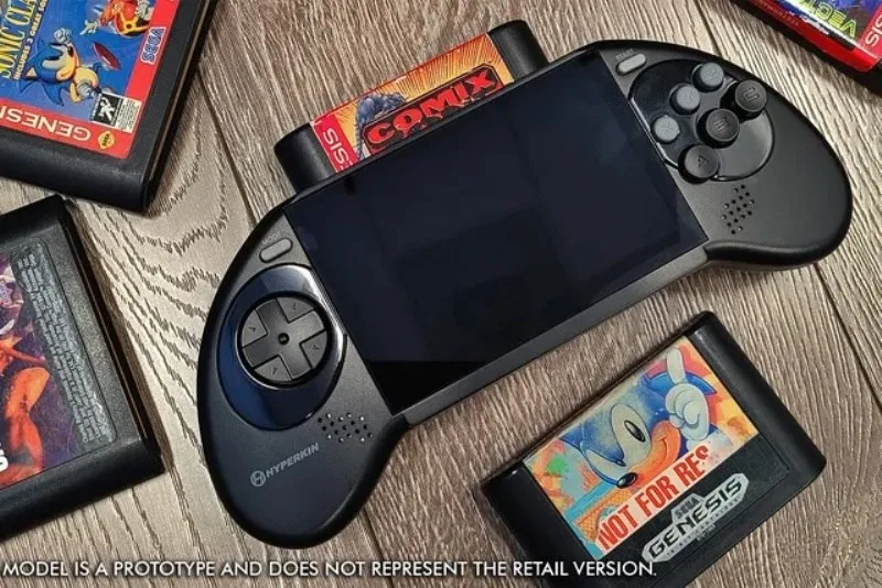 MEGA 95 é o novo console portátil retrô compatível com o Mega Drive