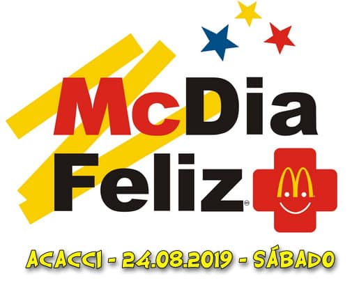 McDia Feliz - próximo sábado, 24 de Agosto. Participe!