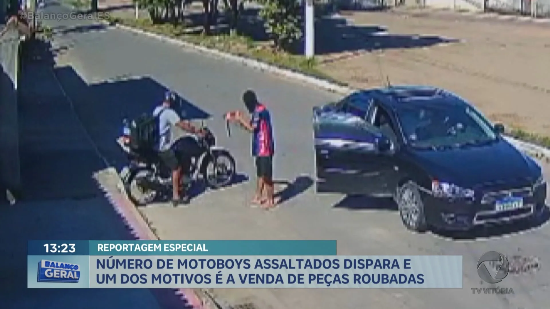 Número de motoboys assaltados dispara e um dos motivos é a venda de peças