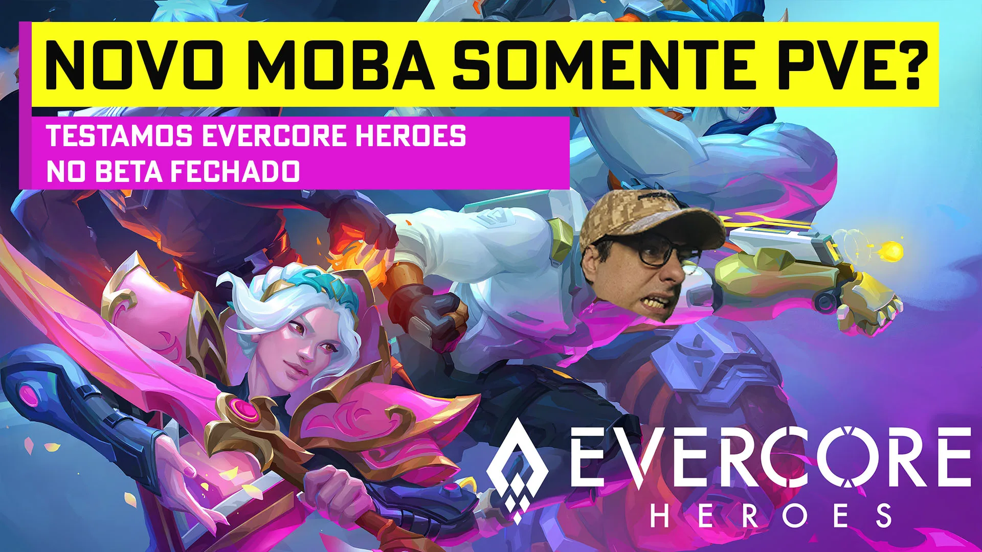 Evercore Heroes - Novo MOBA cooperativo está em Beta Fechado