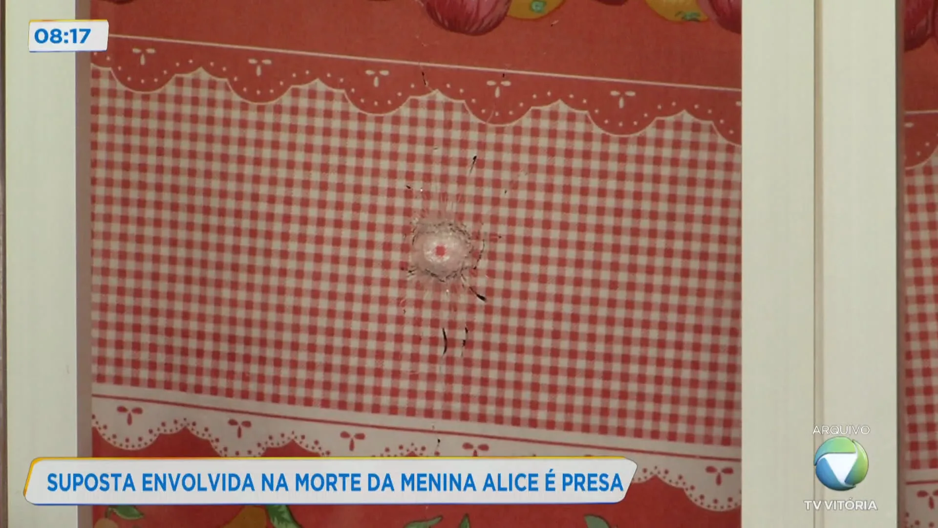 Suposta envolvida na morte da menina Alice é presa