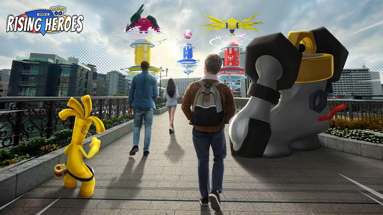 Pokémon GO lança uma nova temporada: "Rising Heroes"