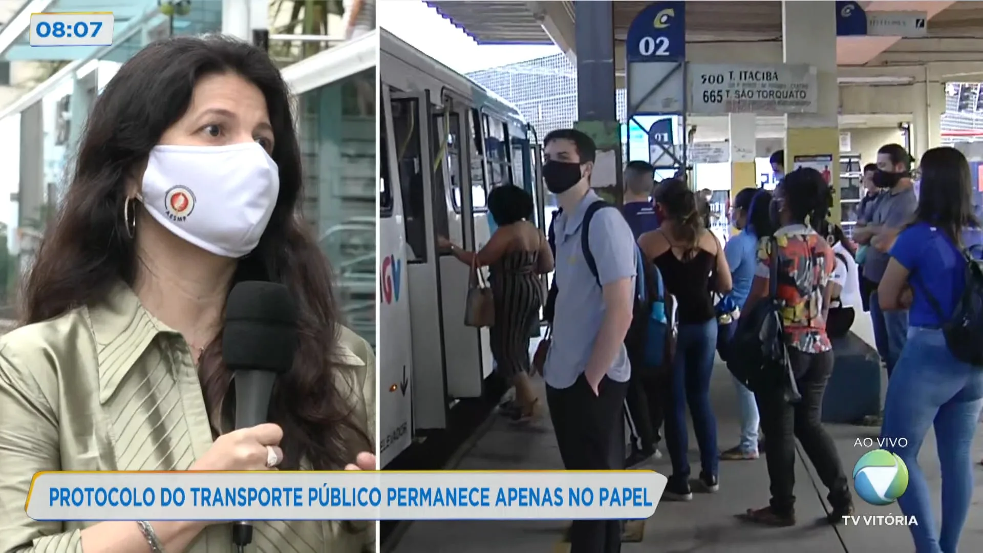 Protocolo do transporte público permanece apenas no papel