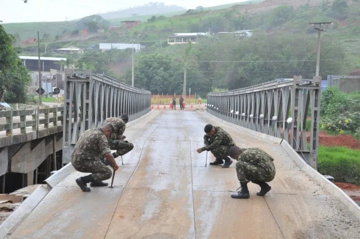 Ponte na BR-482 em Guaçuí é liberada para o tráfego de veículos