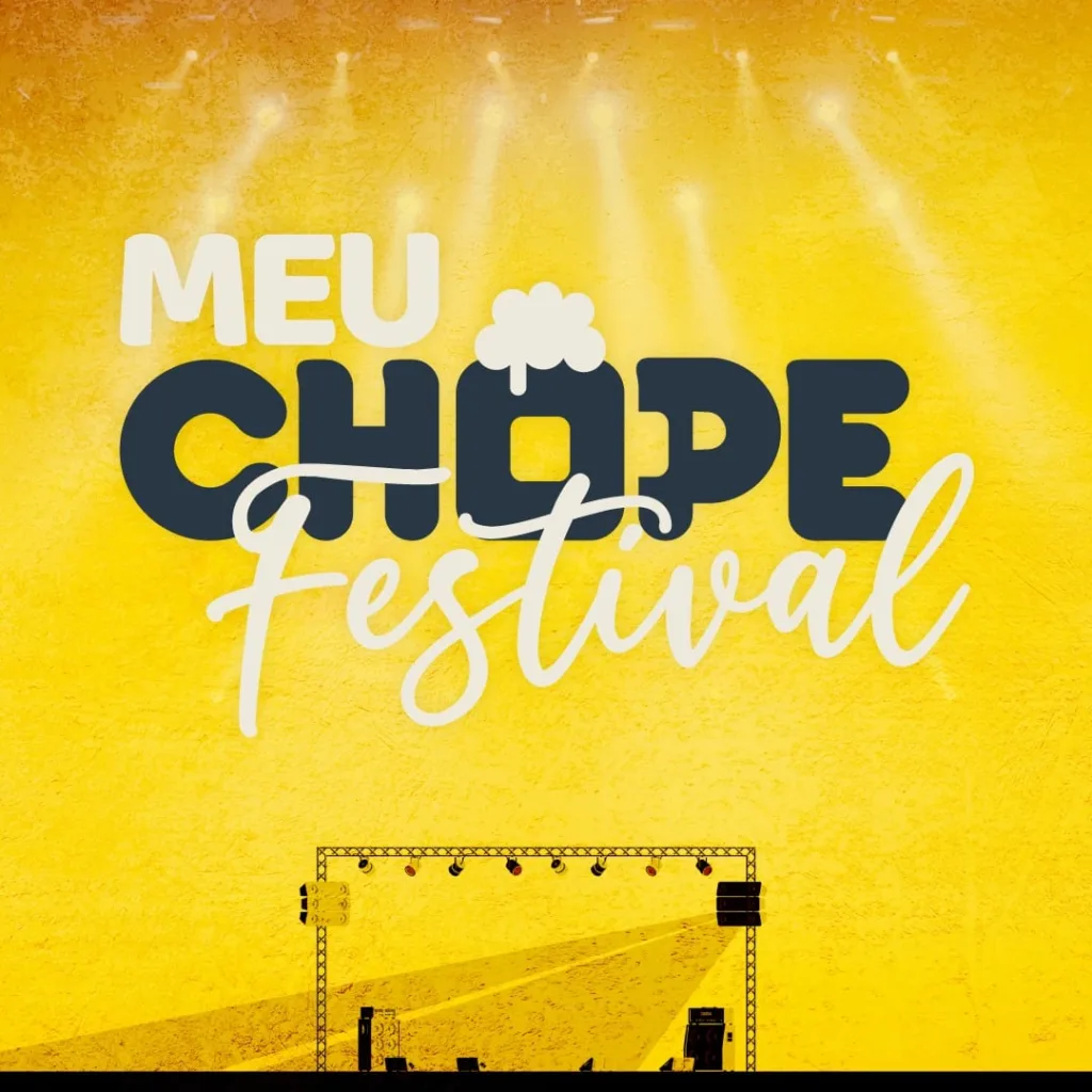 Chope e música no MeuChope Festival