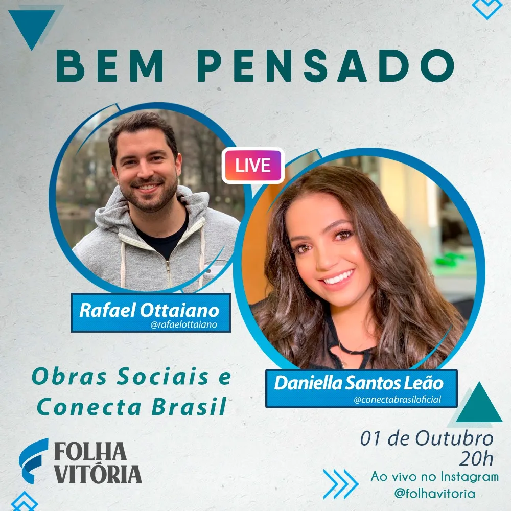 Lives do Folha: conversas sobre obras sociais e saúde mental nesta quinta