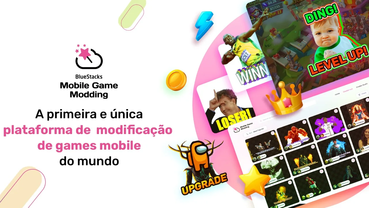 BlueStacks estreia plataforma de criação e compartilhamento de mods de jogos mobile