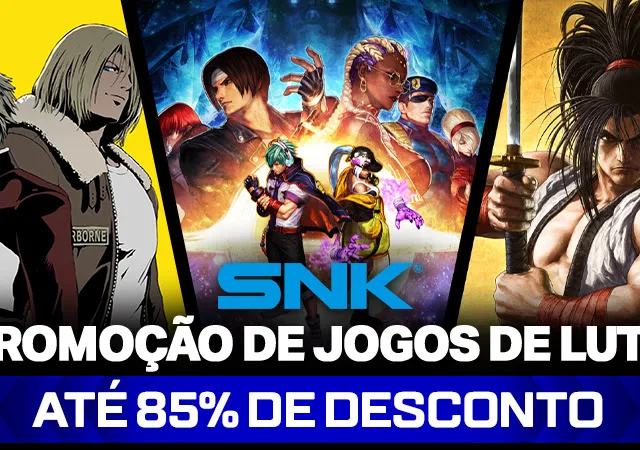 Jogos da SNK estão em promoção no Steam