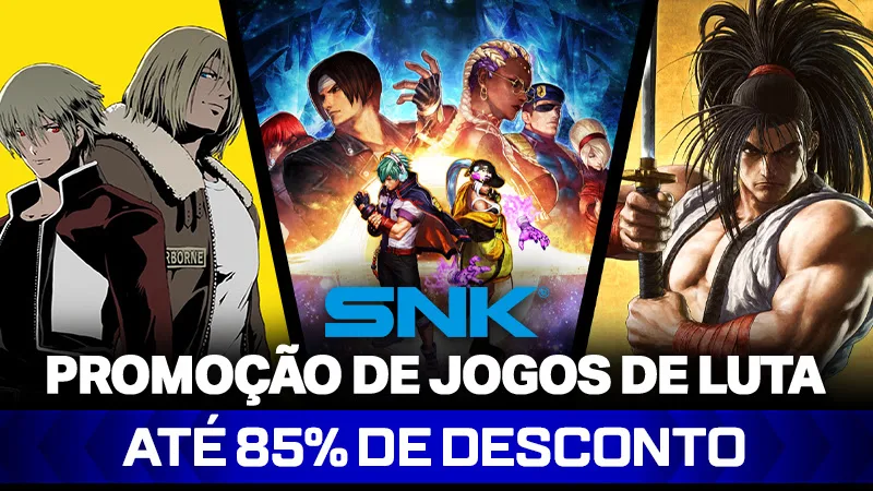 Jogos da SNK estão em promoção no Steam