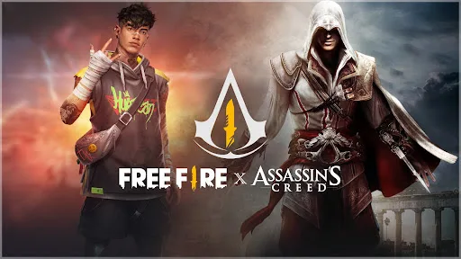 Free Fire ganhará crossover com Assassin’s Creed em março