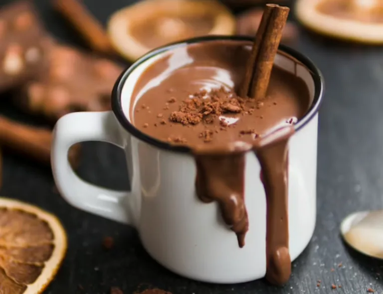 Aprenda a fazer um chocolate quente super cremoso com três ingredientes