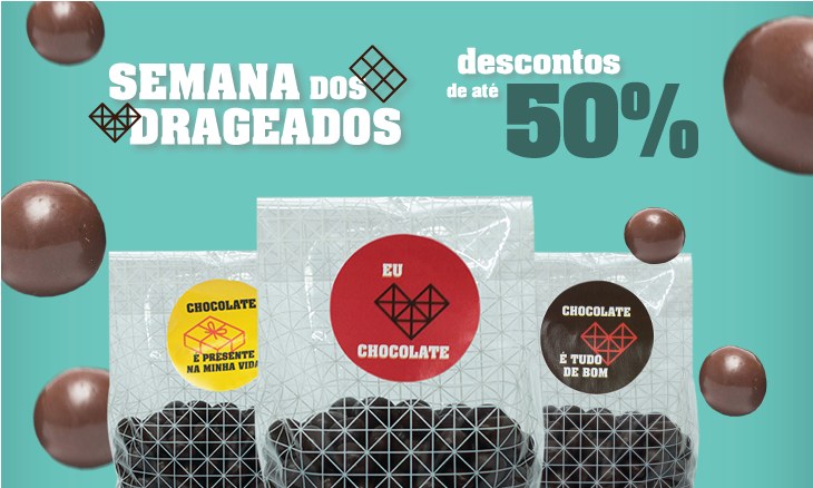 LeChocolatier faz campanha para drageados com até 50% de desconto