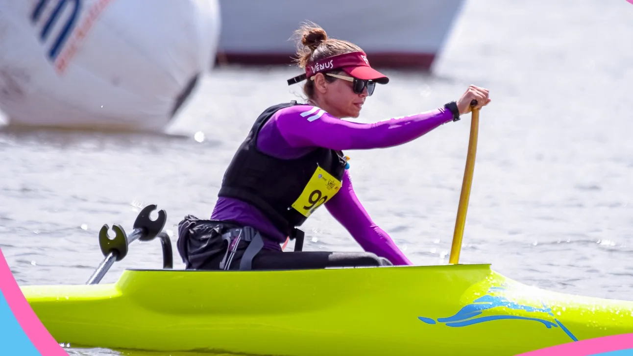 Sem perder a conta! Supercampeã de canoa havaiana conquista o Estadual