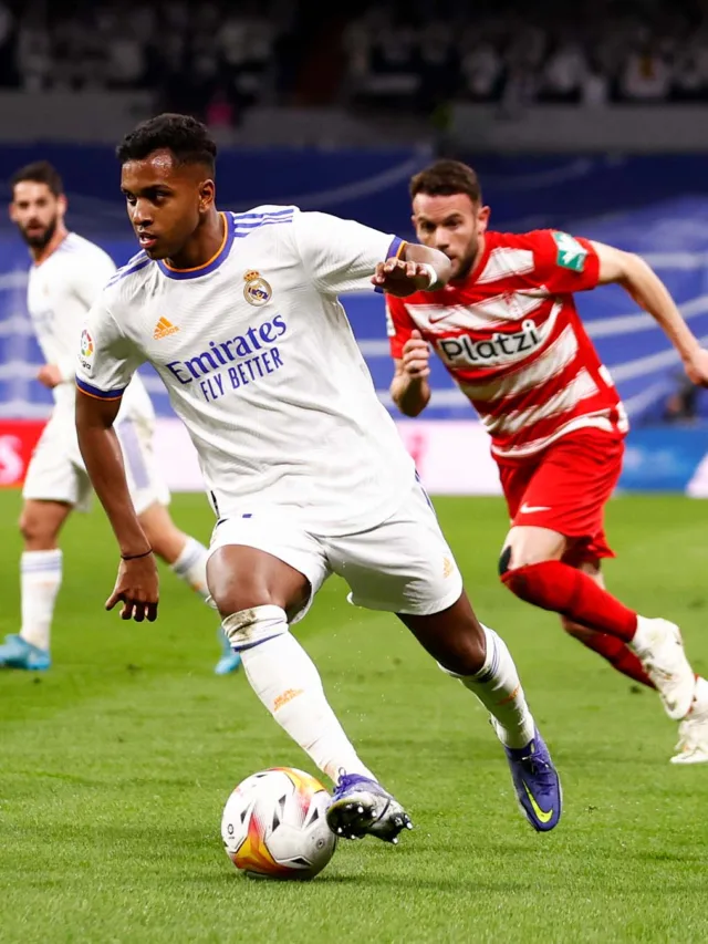 Sem Vinicius Junior, Real Madrid vence o Granada e aumenta a vantagem no Espanhol