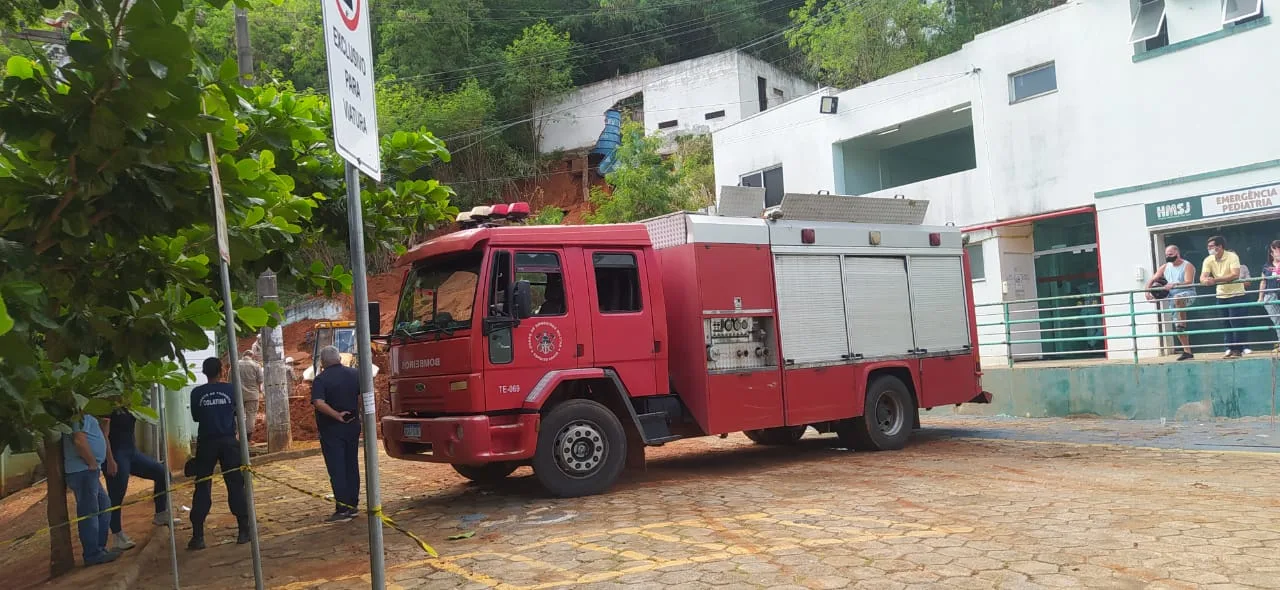 Hospital de Colatina suspende atendimento eletivo após deslizamento matar homem