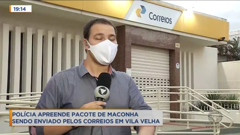 Pacote cheio de maconha enviado pelo Correio é interceptado em Vila Velha
