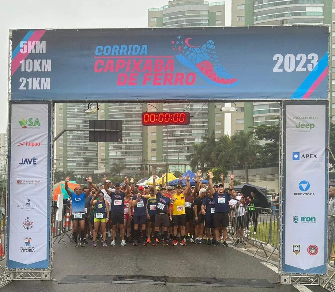 Mais de 2 mil pessoas vão participar da Corrida Capixaba de Ferro em Vitória