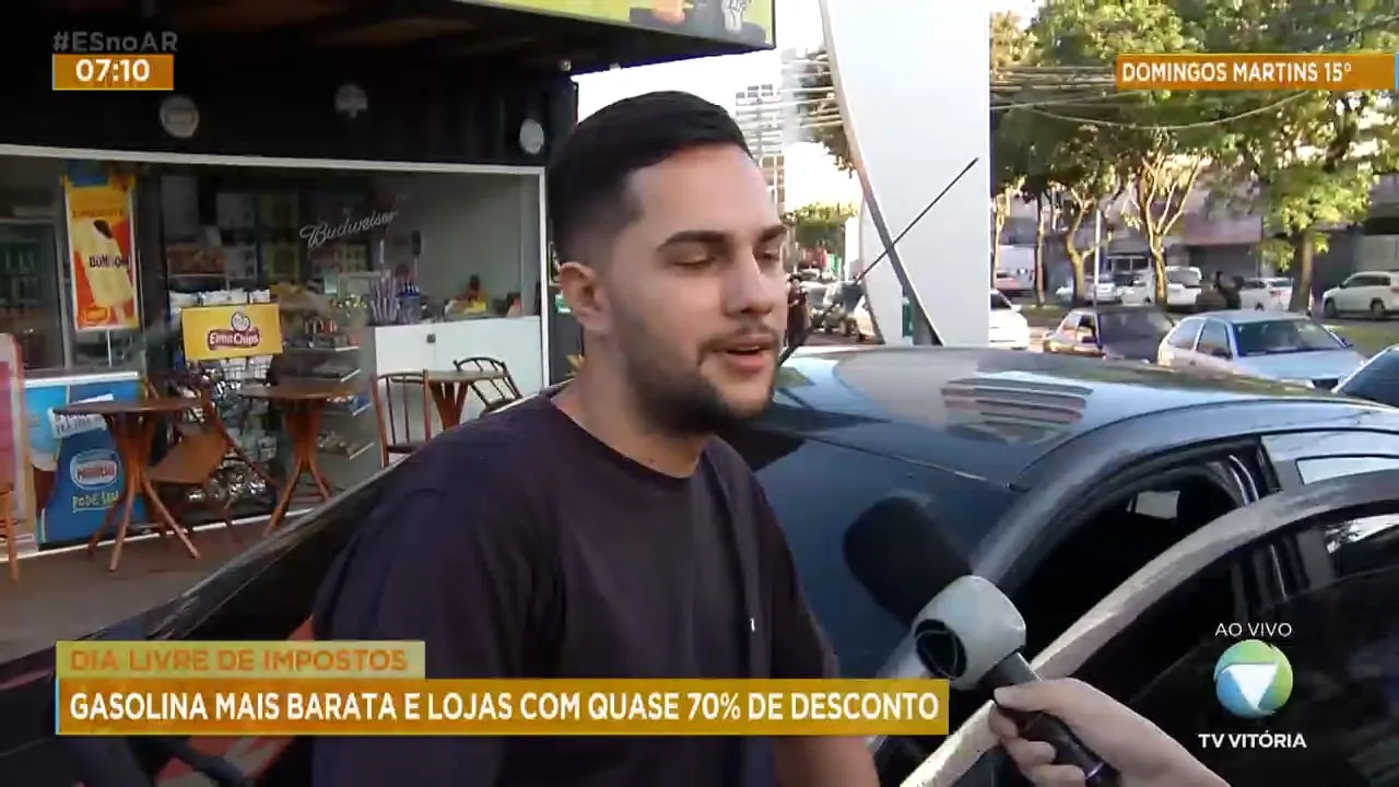 Gasolina mais barata e lojas com 70% de desconto