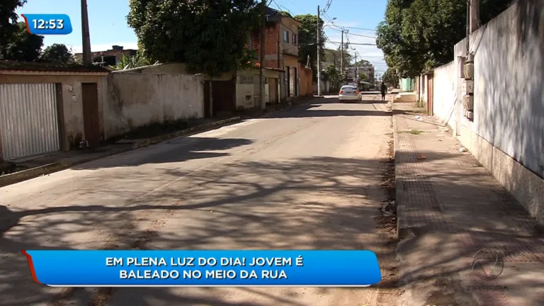 Homem é baleado em Vila Velha Homem é baleado em Vila Velha