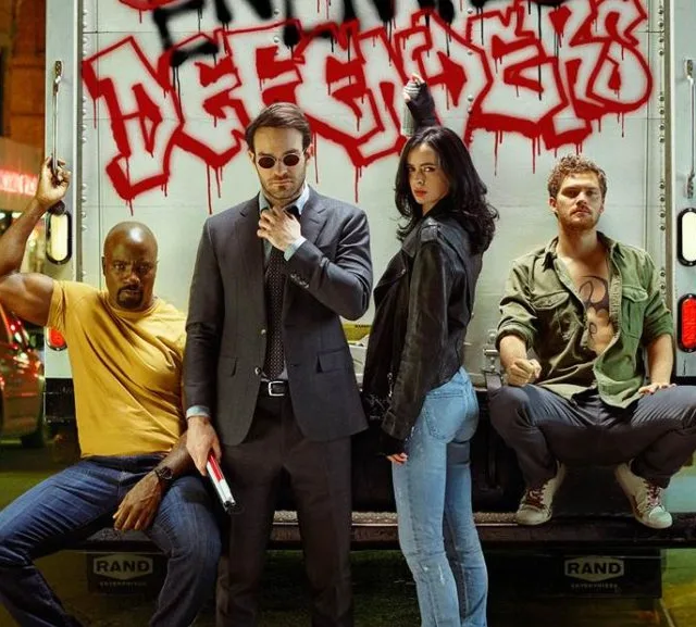 The Defenders, Mike Colter as Luke Cage, Charlie Cox as Daredevil, Krysten Ritter as Jessica Jones, and Finn Jones as Iron Fist, photographed for Entertainment Weekly on December 10th, 2016, by Finlay Mackay in Brooklyn, New York. Costume Designer: Stephanie Maslansky, Wardrobe Supervisor: Pahelle Latino, Makeup Head: Sarit Klein, Key Makeup Artist: Kaela Dobson, Hair […]