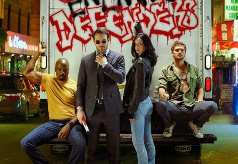 The Defenders, Mike Colter as Luke Cage, Charlie Cox as Daredevil, Krysten Ritter as Jessica Jones, and Finn Jones as Iron Fist, photographed for Entertainment Weekly on December 10th, 2016, by Finlay Mackay in Brooklyn, New York. Costume Designer: Stephanie Maslansky, Wardrobe Supervisor: Pahelle Latino, Makeup Head: Sarit Klein, Key Makeup Artist: Kaela Dobson, Hair […]